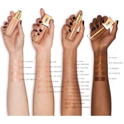 ysl radiance awakening foundation amber swatches|YSL B60 Amber Touche Eclat Le Teint Radiance Awakening .